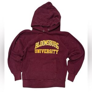 70’s Downerwear Raglan Hoodie Bloomsburg University